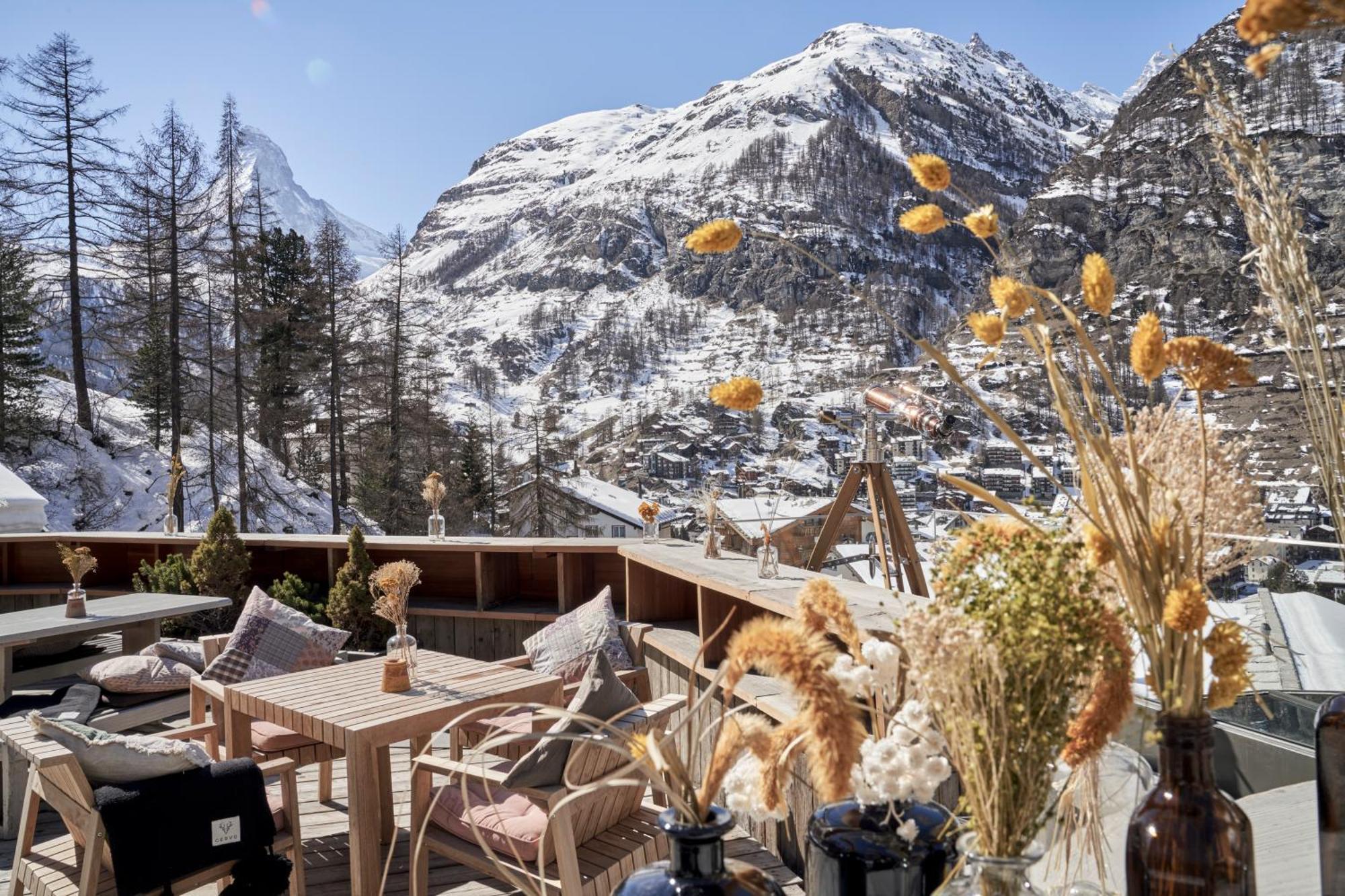 Cervo Mountain Resort Zermatt Exterior foto